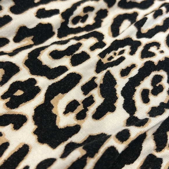 Tart Women's Flowy Leopard Animal Print V-Neck Empire Stretch Maxi Dress Size S - Picture 6 of 6